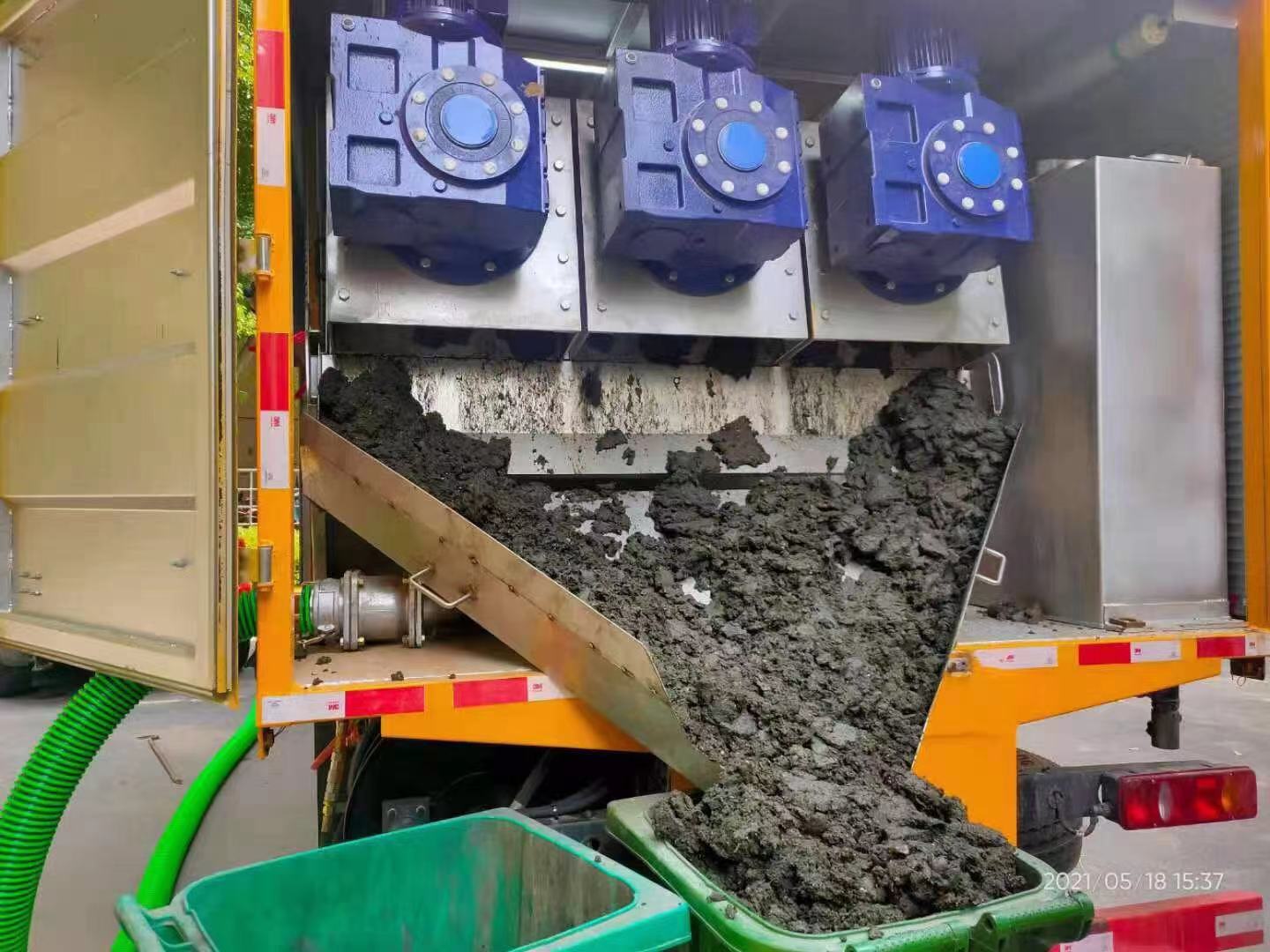 阿拉善右化粪池清掏城市维护站-泥浆净化干湿分离处理